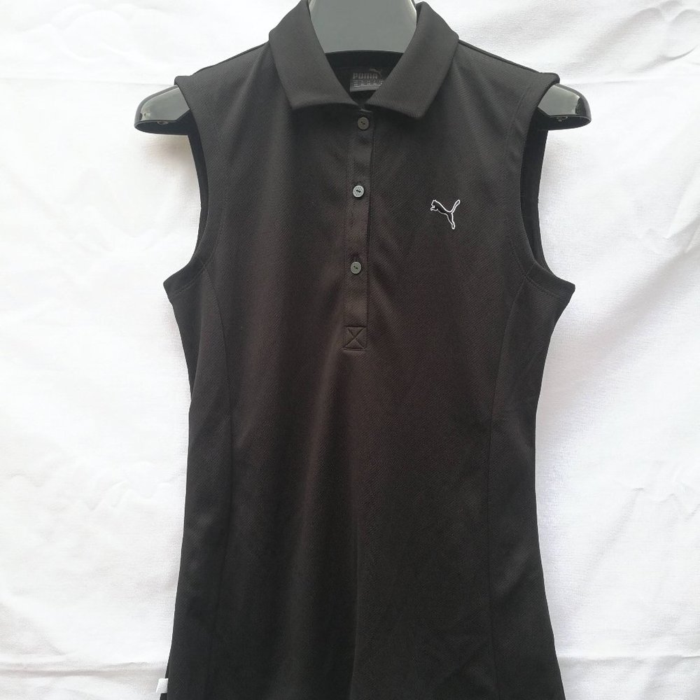(Barely Worn, Like New) Puma Polo Sleeveless Spf Protection Dry Cell Top Women
